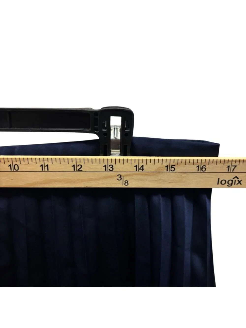 J.Crew Pleated Midi Skirt Size 12 Navy